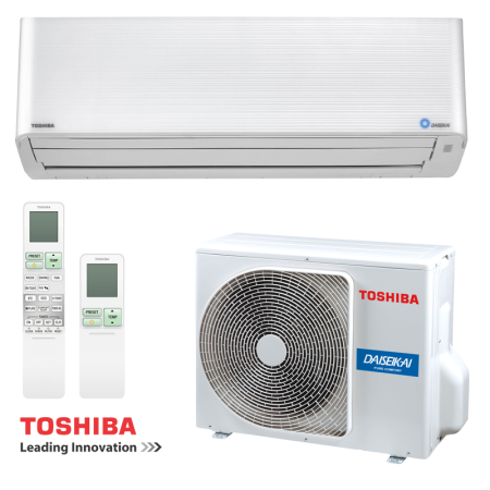 Inverter Air conditioner Toshiba Super Daiseikai 9 RAS-10PKVPG-E + RAS-10PAVPG-E