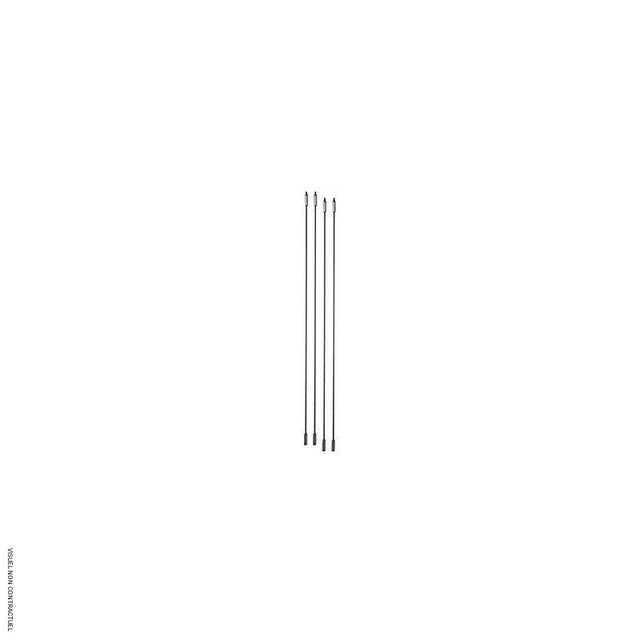 4 tiges filetées M10 L1m fixation plafond FRICO PA34TR15 - Lot de 4 pièces pour consoles de montage