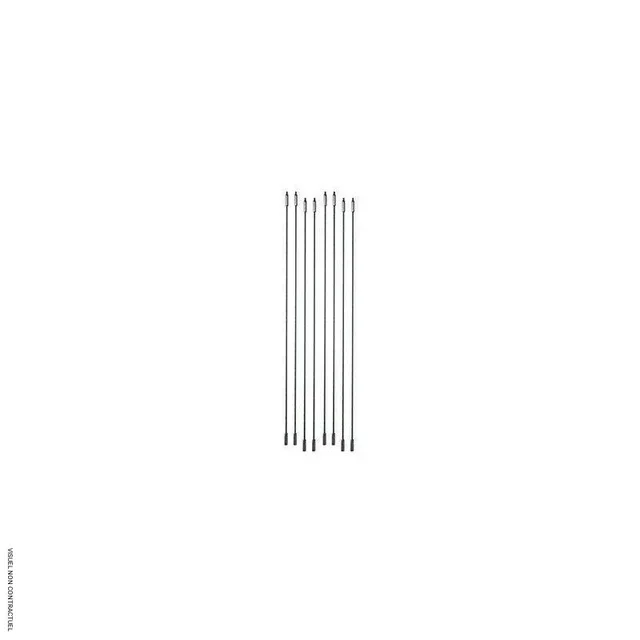 8 tiges filetées M10 1m fixation plafond rideau d'air Frico PA34TR30