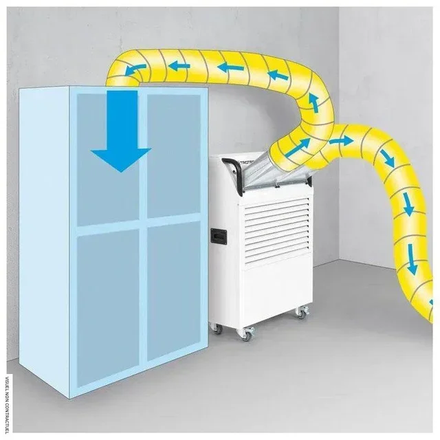 Air conditioning adapter Trotec PortaTemp 15000 S - 2x Ø300mm