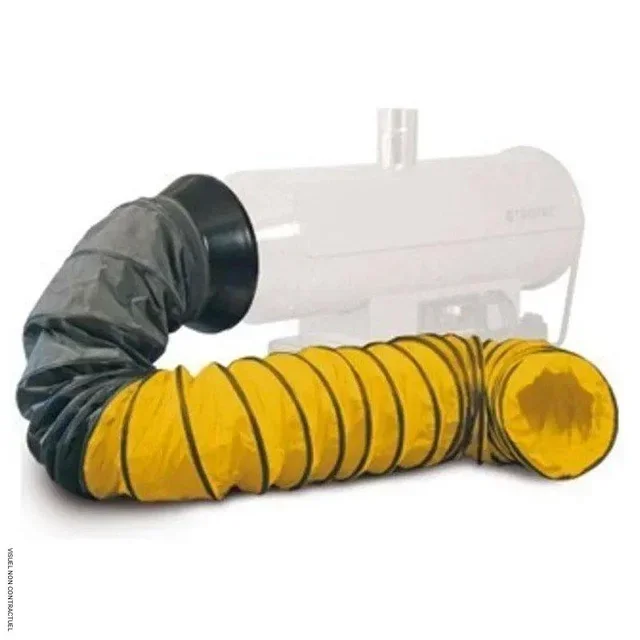 Adaptateur gaine IDE 30 Trotec - Accessoire canon air chaud sécurité thermique