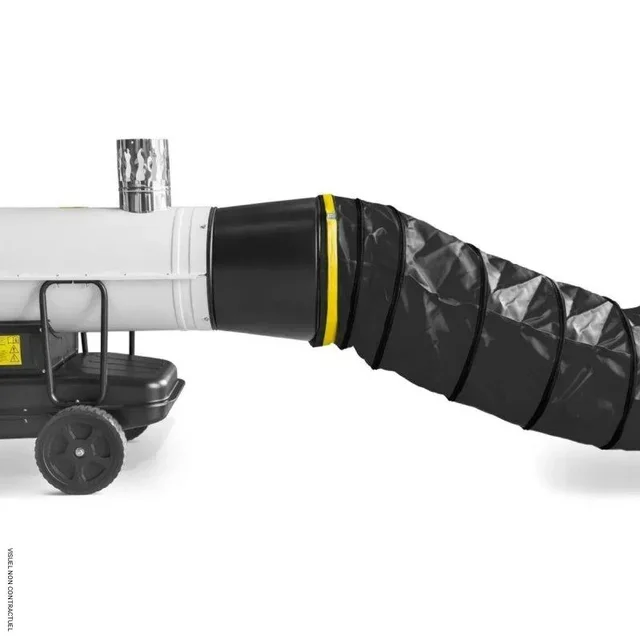 Adaptateur gaine IDE 50/60/80 Trotec - Protection thermique canon air chaud