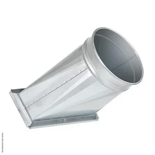 PortaTemp 6500 S TROTEC Adapter - 2 outlets Ø 200 mm