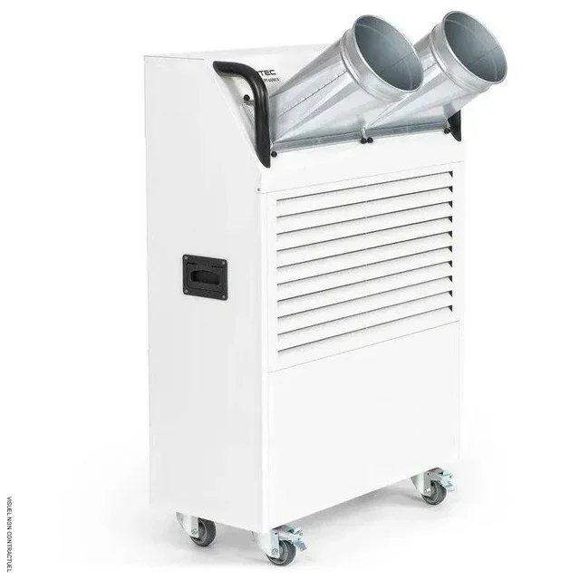 Adaptateur PortaTemp 6500 S TROTEC - 2 sorties Ø 200 mm