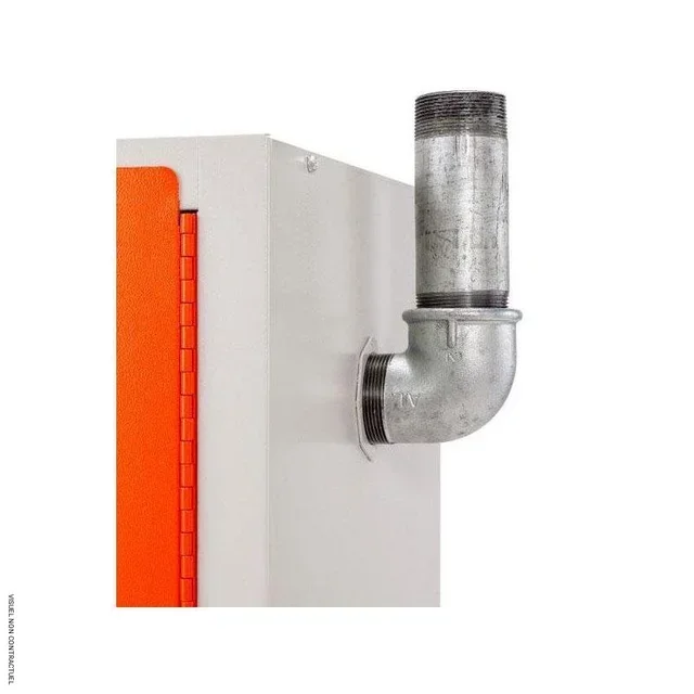 Adaptador de ventilação para armário corta-fogo de bateria FMplus CEMO