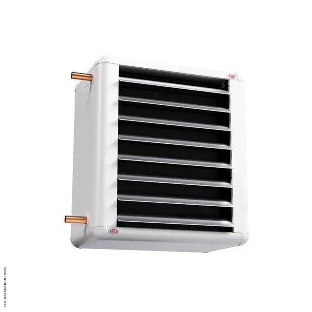 Aérotherme eau chaude Champ CPF02 monophasé FRICO - Chauffage industriel silencieux et économique