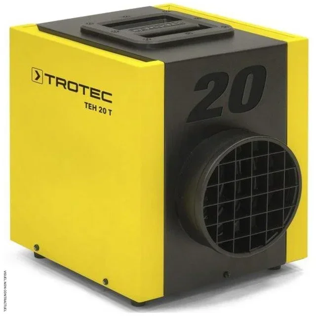 Aérotherme électrique mobile 2,5 kW Trotec TEH 20 T pour chantier