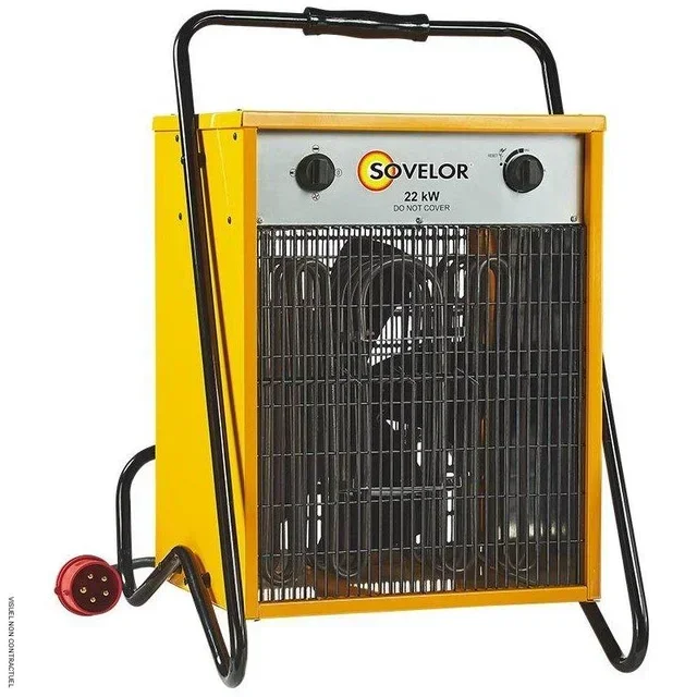 Aérotherme électrique 22kW C22 - Chauffage mobile SOVELOR