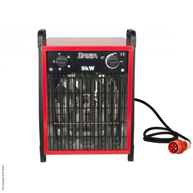 Aérotherme électrique mobile DANIA 9kW 380V triphasé INELCO