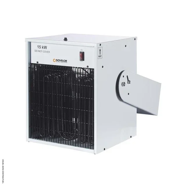 Aérotherme électrique mural Sovelor TR15D 15kW chauffage professionnel