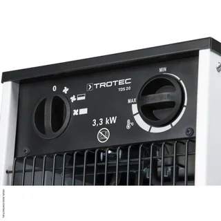 Aérotherme électrique mural Trotec TDS 20 - Chauffage 2kW professionnel