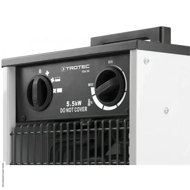 Aquecedor Elétrico Trotec TDS 30 5,5kW - Aquecimento Profissional