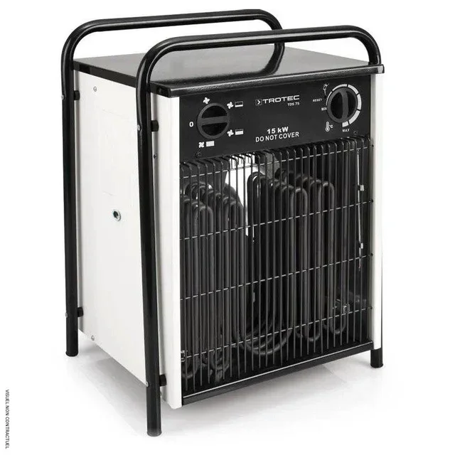 Aérotherme électrique triphasé Trotec TDS 75 - 3 niveaux de puissance