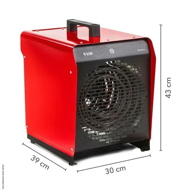 Aérotherme électrique triphasé 50kW TDS 50 E Trotec - chauffage portable professionnel