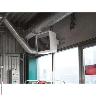 Aérotherme triphasé 15 kW PANTHER FC FRICO suspendu atelier