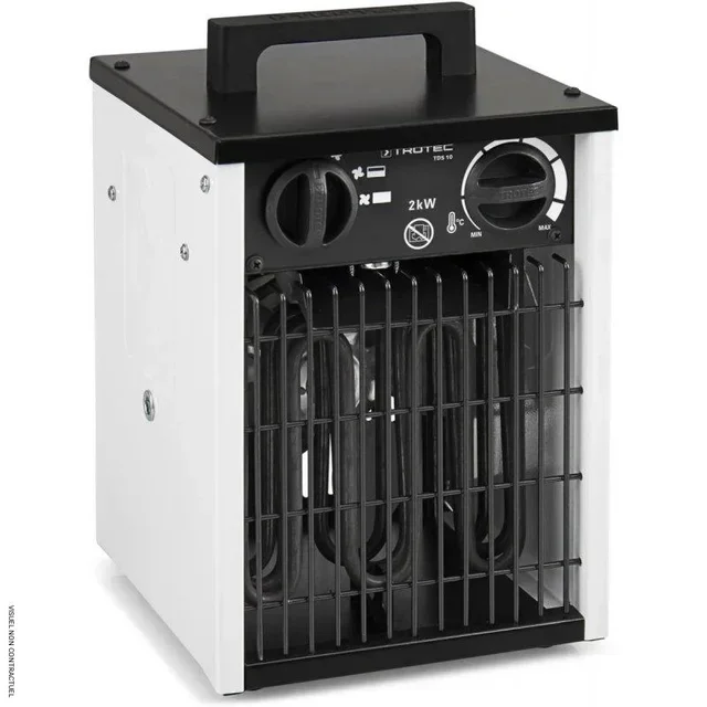 Aérotherme électrique Trotec TDS 10 - 2kW chauffage professionnel compact
