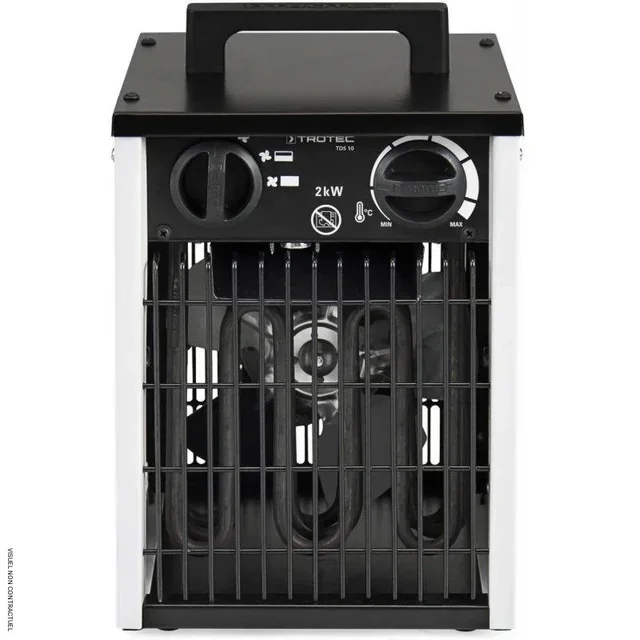Aérotherme électrique Trotec TDS 10 - 2kW chauffage professionnel compact