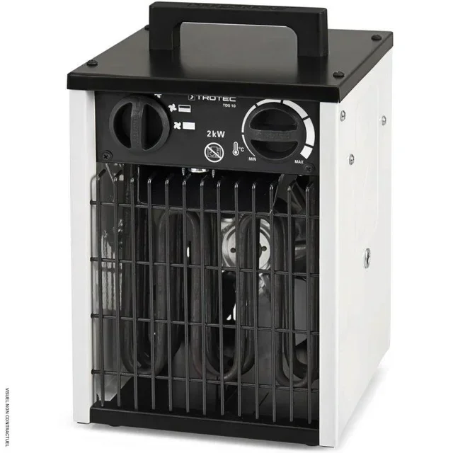 Aérotherme électrique Trotec TDS 10 - 2kW chauffage professionnel compact