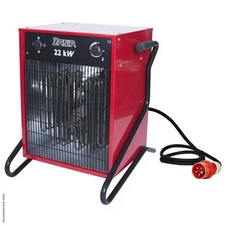 Aérotherme mobile 22 kW DIANA - INELCO - Chauffage électrique triphasé 380V