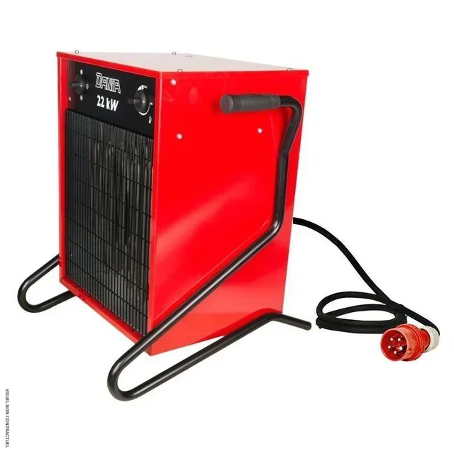 Aérotherme mobile 22 kW DIANA - INELCO - Chauffage électrique triphasé 380V