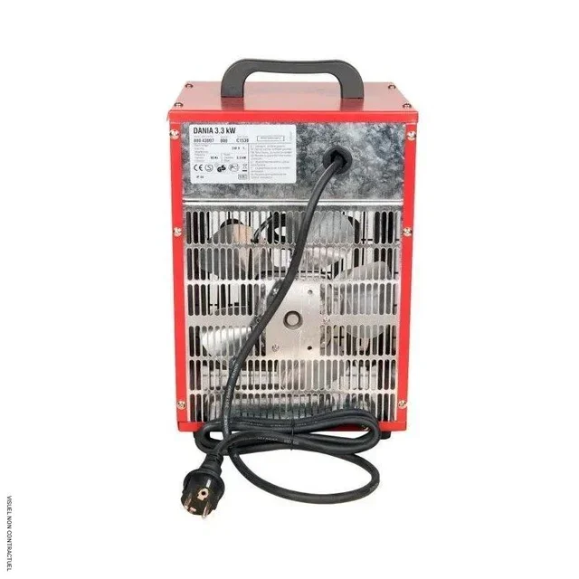 Aérotherme mobile électrique DANIA 3,3 kW INELCO chauffage soufflant silencieux