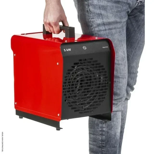 Calentador Eléctrico Portátil TDS 29 E Trotec - Calefacción Obra Taller Almacén