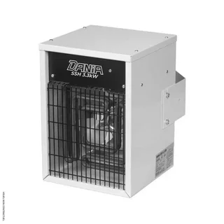 Aérotherme mural DANIA 3,3kW 230V INELCO SSH3 chauffage industriel silencieux