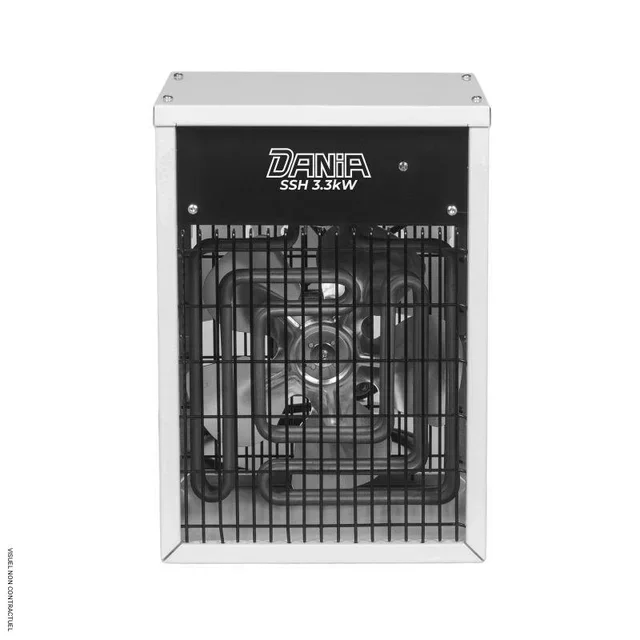 Aérotherme mural DANIA 3,3kW 230V INELCO SSH3 chauffage industriel silencieux