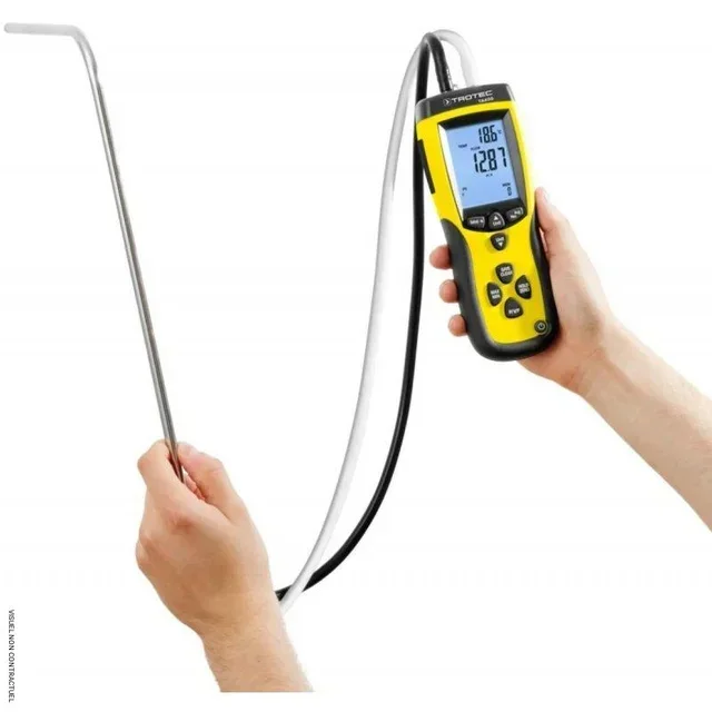 Anémomètre TA400 TROTEC tube Pitot certificat étalonnage