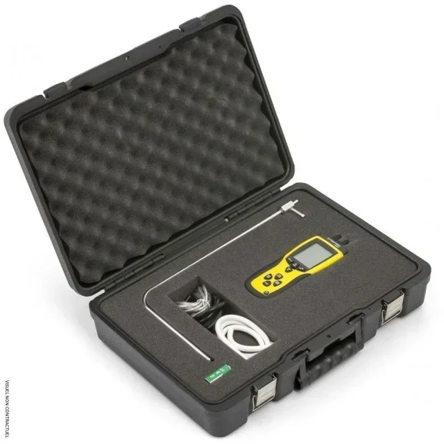 Anémomètre TA400 TROTEC tube Pitot certificat étalonnage