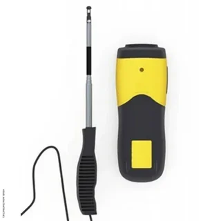 Anemômetro térmico TA300 TROTEC sonda telescópica 1m medição fluxo ar