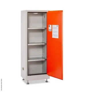 Fireproof cabinet CEMO FMplus L secure lithium battery storage