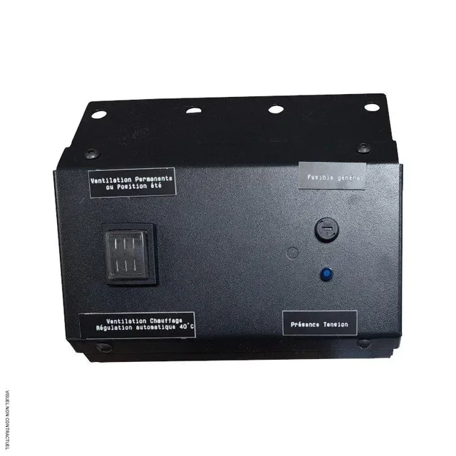 ECOPOLY V2 50/100 kW Wood Stove Regulation Cabinet