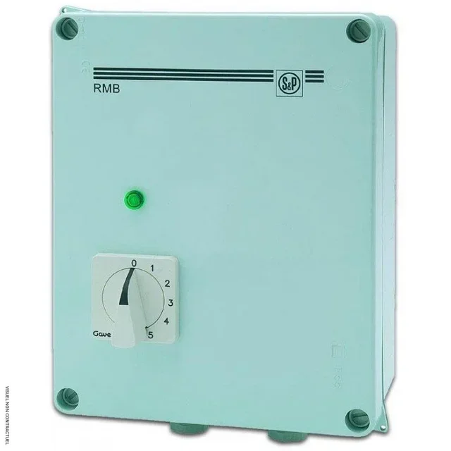 Autotransformateur RMB-8 5 positions 8A IP56 S&P monophasé