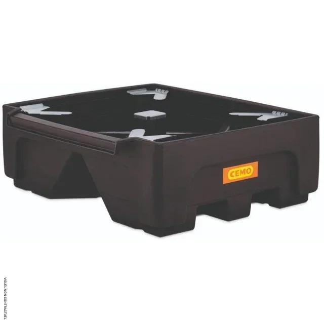 CUBI-PE 500/1 PE CEMO Auffangwanne Erweiterung ohne Gitterrost - Erweiterung für Auffangbehälter