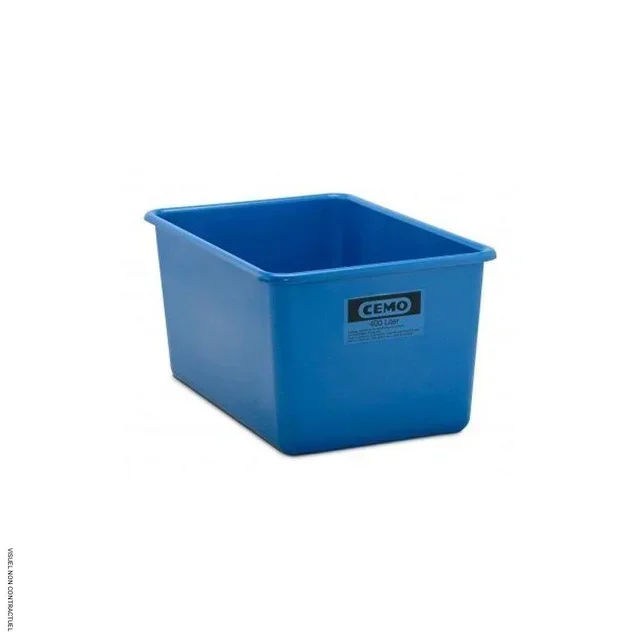 Bac rétention 400L PFV bleu CEMO - stockage sécurisé huiles gasoil