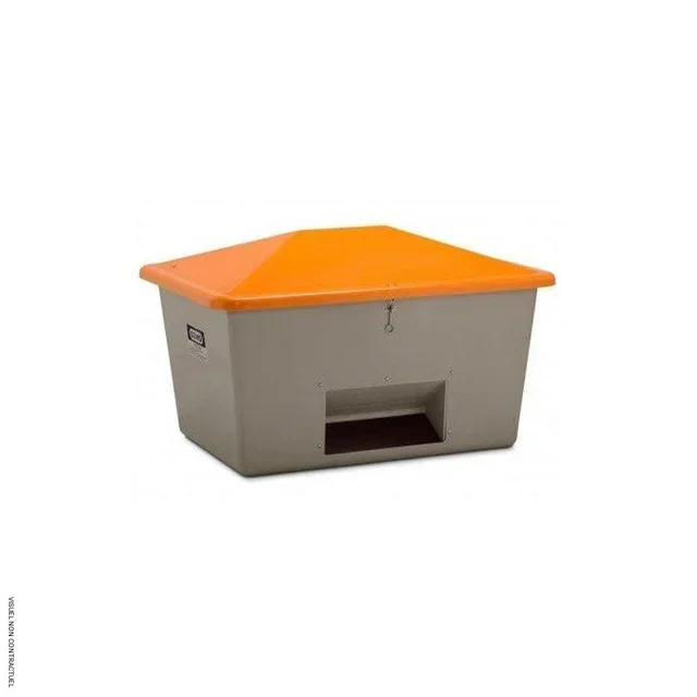 Bac PFV 550L écoulement sel sable CEMO stockage route