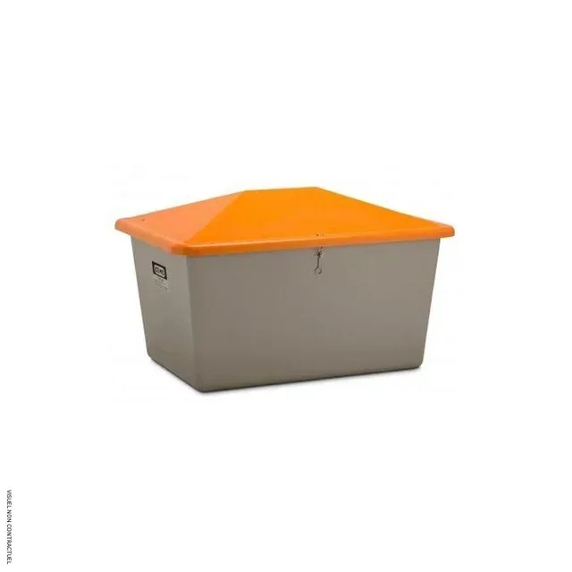 Bac PFV 700L CEMO - Stockage sel industriel sans vidange