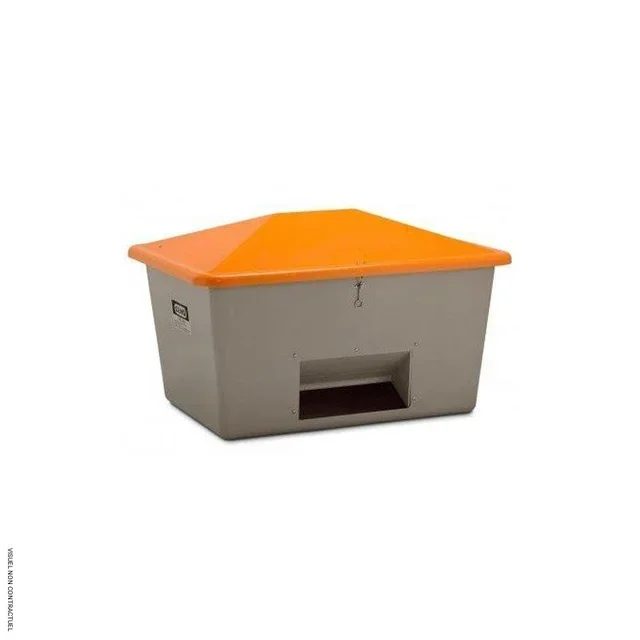 Bac PFV 700L écoulement stockage sel sable granulats CEMO