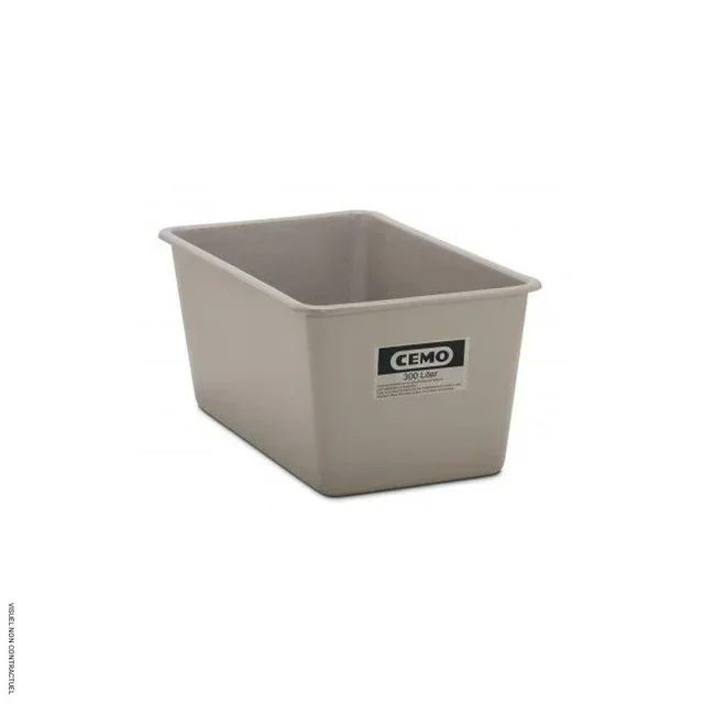 Bac de rétention PFV CEMO 300L gris - stockage sécurisé huiles et produits chimiques