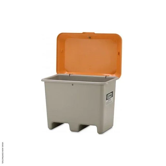 Bac PFV PLUS3 200L CEMO - Stockage sel sable fourches