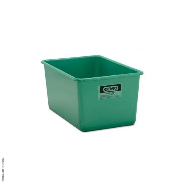 Bac de rétention PFV 400L vert CEMO - stockage huiles et produits chimiques