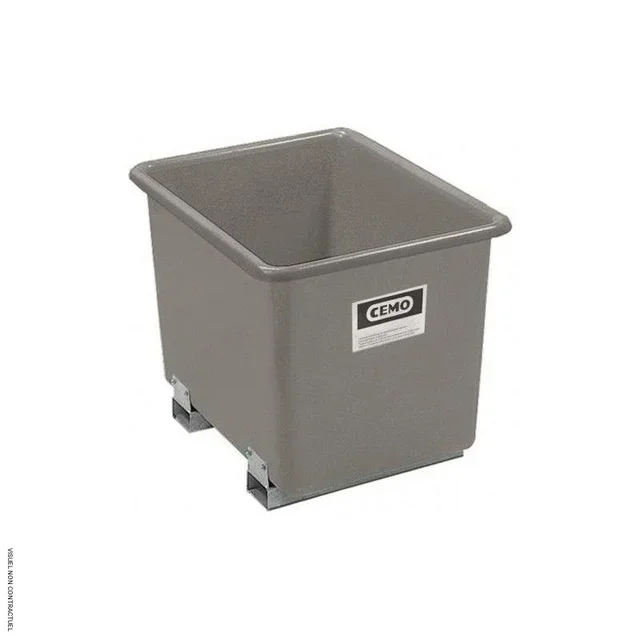 Bac de rétention PFV 550L fourreaux acier CEMO industriel