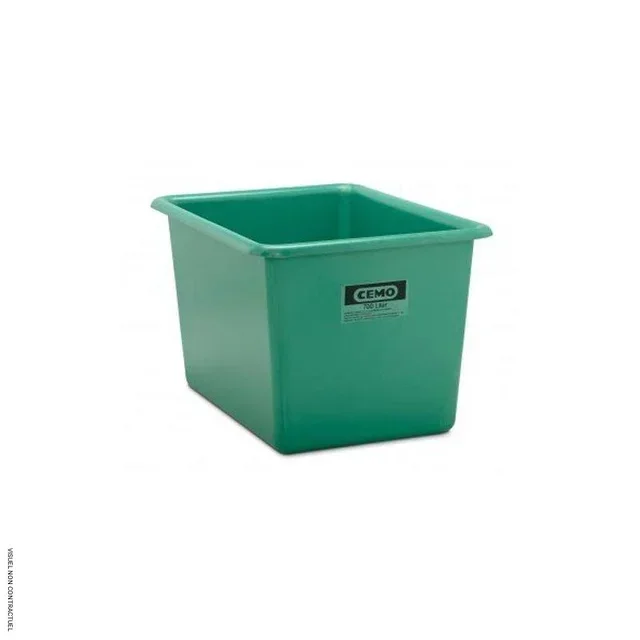 Bac de rétention PFV 700L vert CEMO - Stockage industriel sécurisé