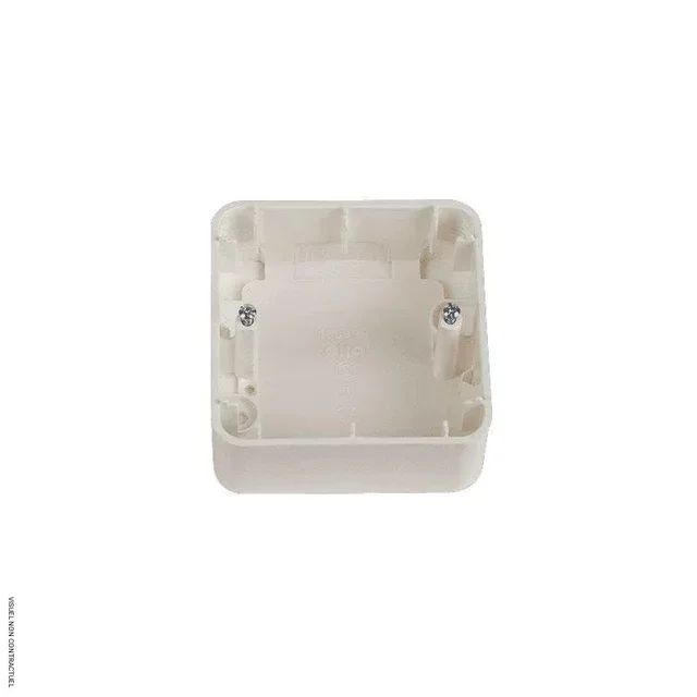 Supporto da parete Heatcom per termostato, installazione su presa Euro