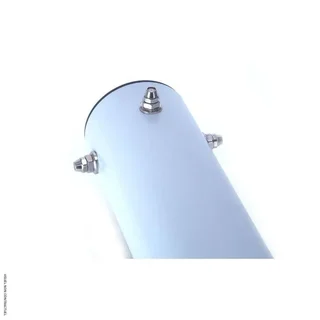 Borne brumisation extérieure 4 buses acier galvanisé anti-vandale - BRO BRUMISATION