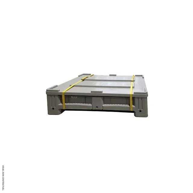 Box ADR 195L batteries lithium avec couvercle CEMO