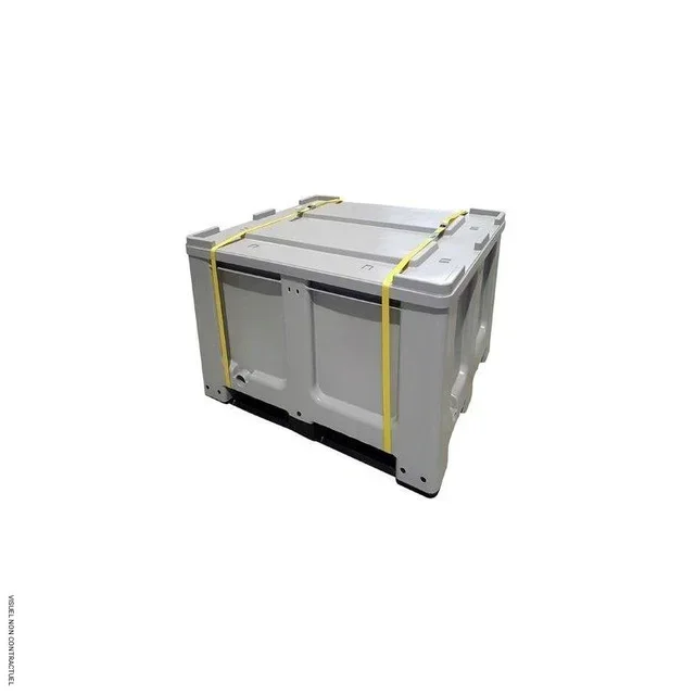 Box batterie lithium ADR 610L + couvercle CEMO - stockage sécurisé 400kg