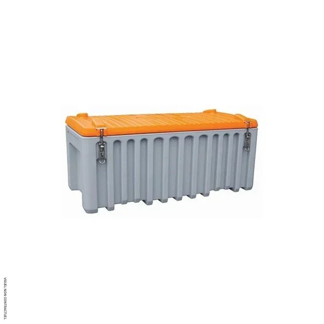 Box chantier CEMBOX 250L polyéthylène vrac CEMO étanche