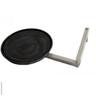 Braccio barbecue articolato in acciaio inox per forno Vésuve Vulcano 38cm